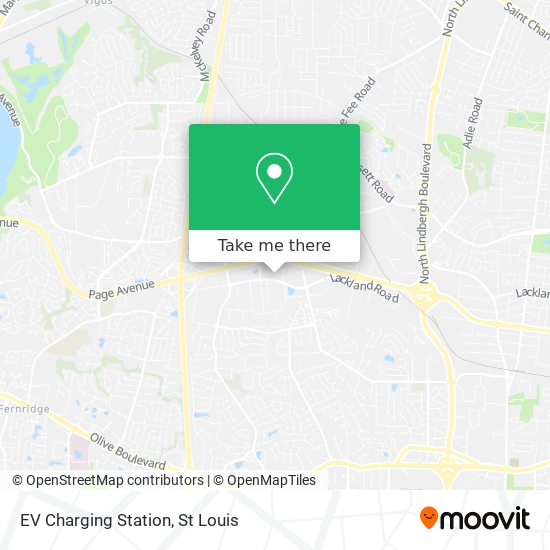 Mapa de EV Charging Station