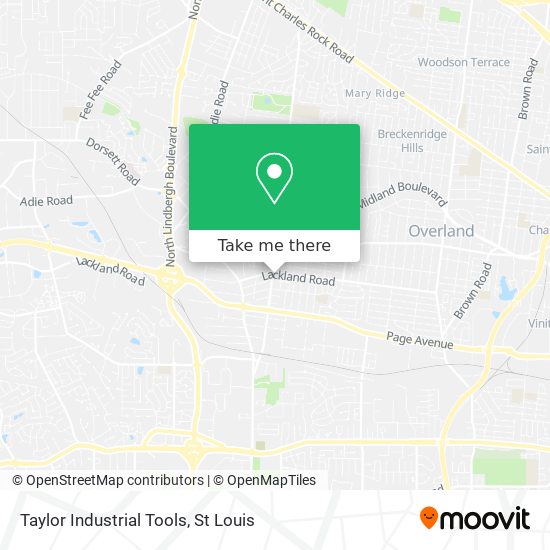 Mapa de Taylor Industrial Tools