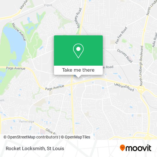 Rocket Locksmith map