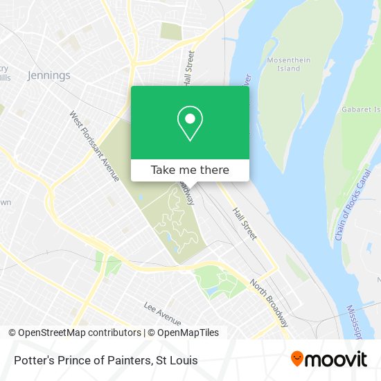 Potter's Prince of Painters map