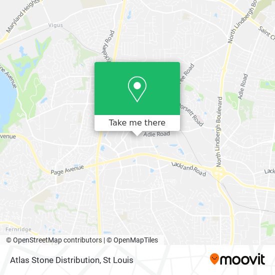 Atlas Stone Distribution map