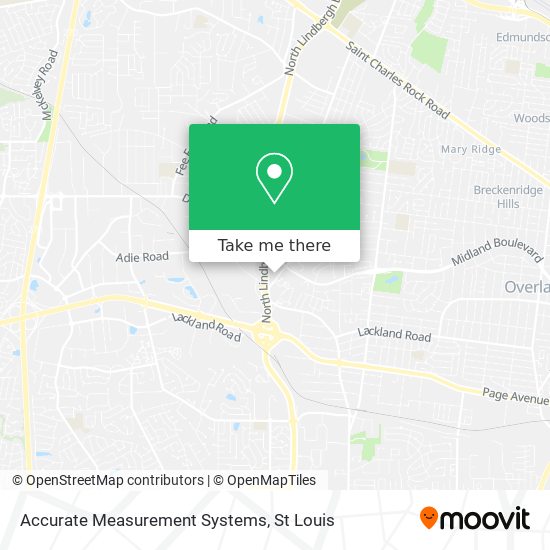 Mapa de Accurate Measurement Systems