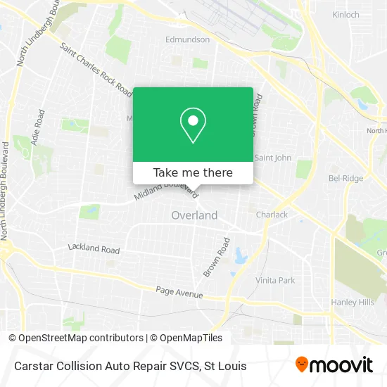 Carstar Collision Auto Repair SVCS map
