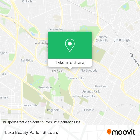 Luxe Beauty Parlor map