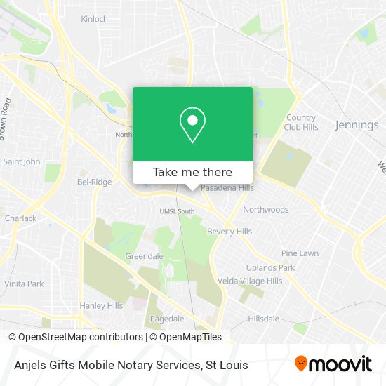 Mapa de Anjels Gifts Mobile Notary Services