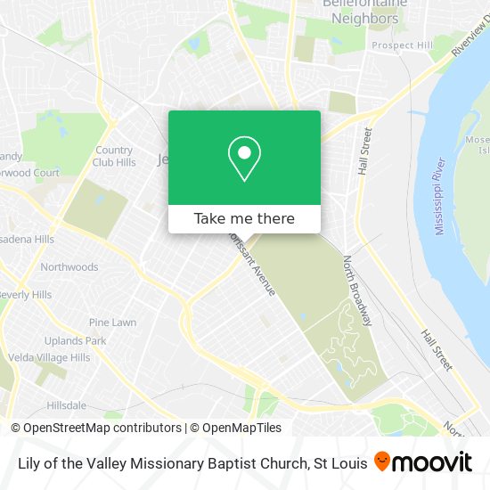 Lily of the Valley Missionary Baptist Church map