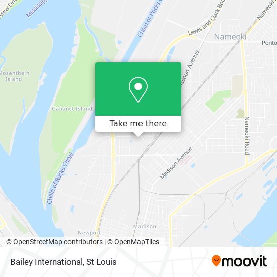 Mapa de Bailey International