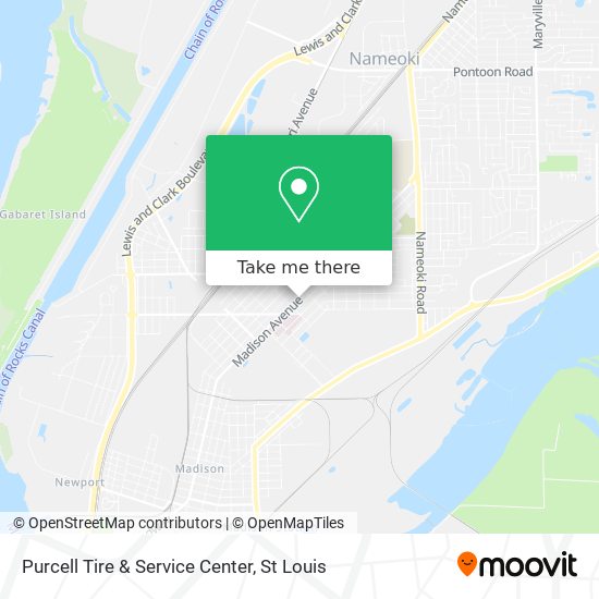 Purcell Tire & Service Center map