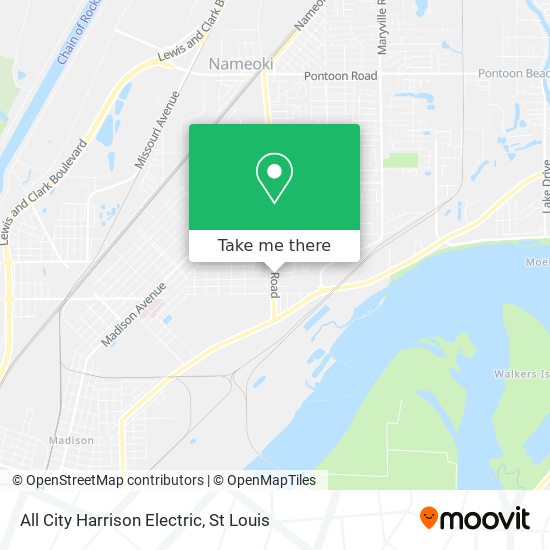 All City Harrison Electric map