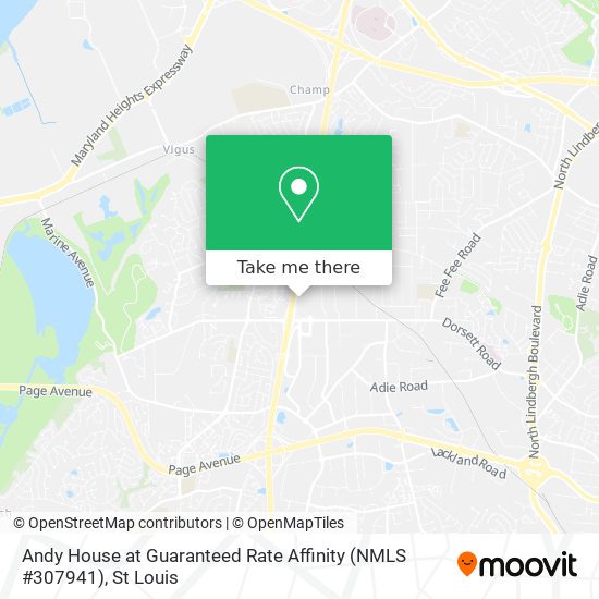 Andy House at Guaranteed Rate Affinity (NMLS #307941) map