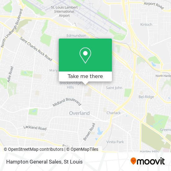 Hampton General Sales map