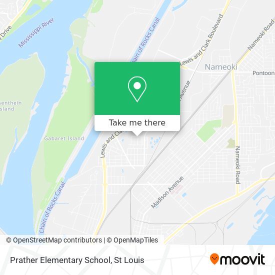 Mapa de Prather Elementary School