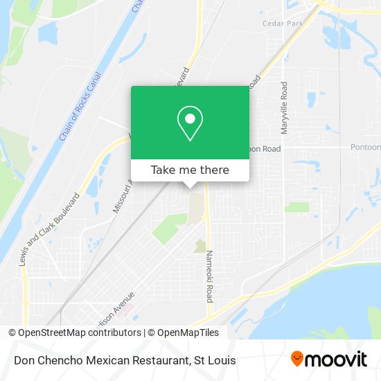 Don Chencho Mexican Restaurant map