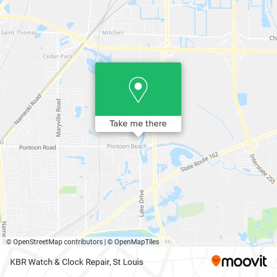 KBR Watch & Clock Repair map