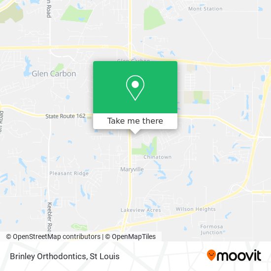 Mapa de Brinley Orthodontics