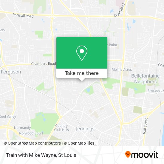 Train with Mike Wayne map