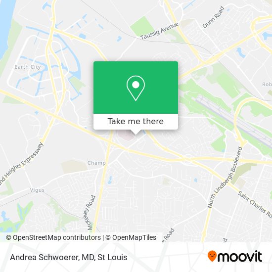 Andrea Schwoerer, MD map
