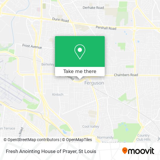 Mapa de Fresh Anointing House of Prayer