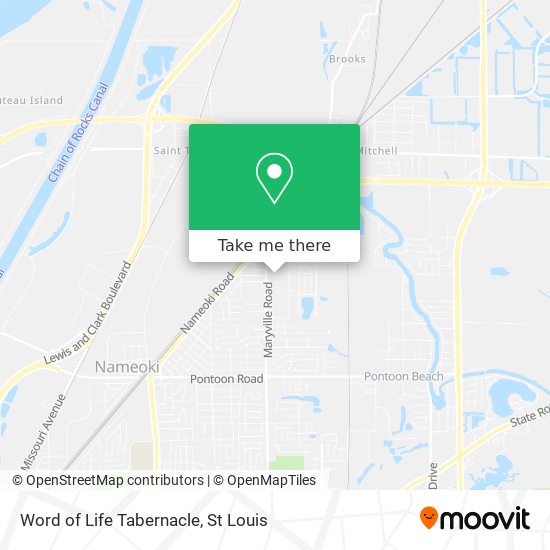 Word of Life Tabernacle map