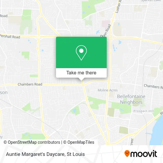 Auntie Margaret's Daycare map