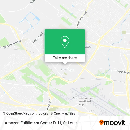 Mapa de Amazon Fulfillment Center-DLI1