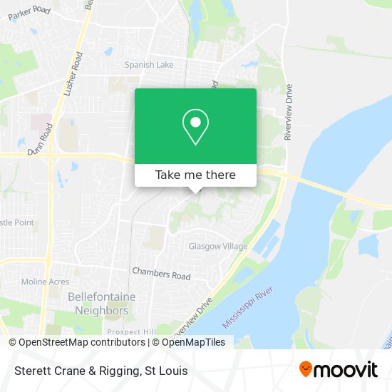 Sterett Crane & Rigging map