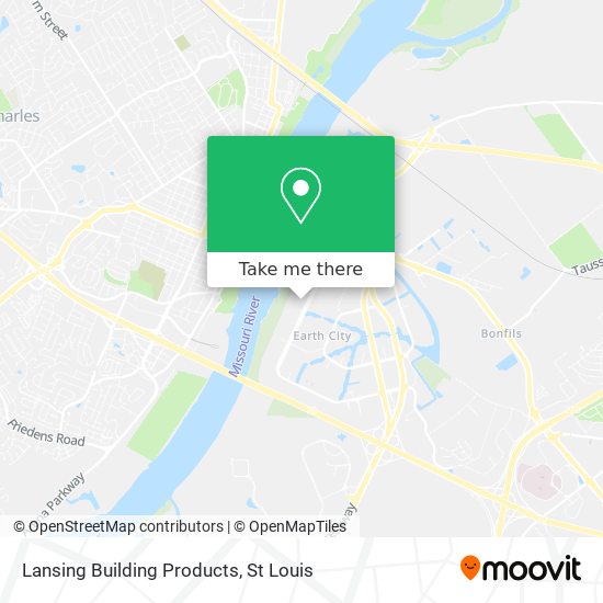 Lansing Building Products map