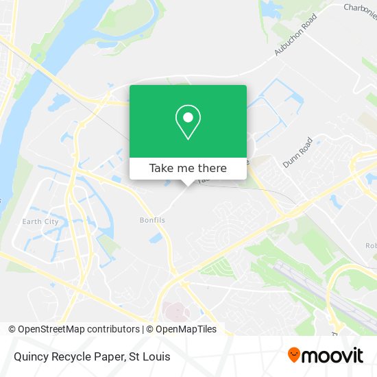 Mapa de Quincy Recycle Paper