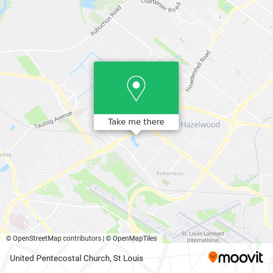 Mapa de United Pentecostal Church