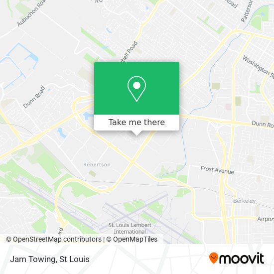 Mapa de Jam Towing