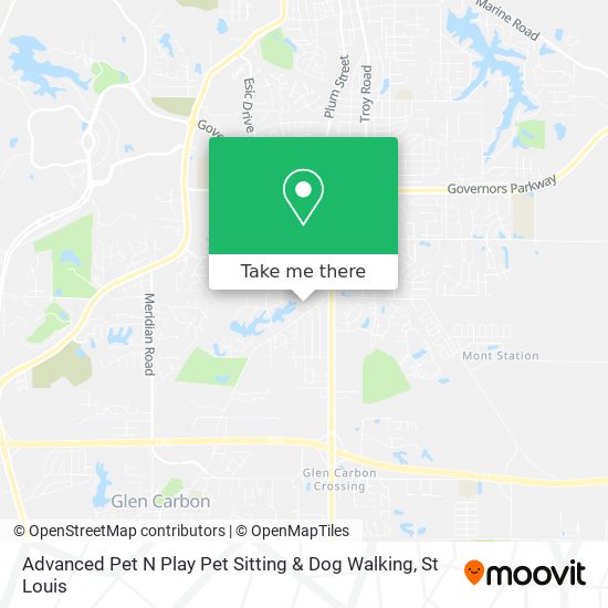 Advanced Pet N Play Pet Sitting & Dog Walking map