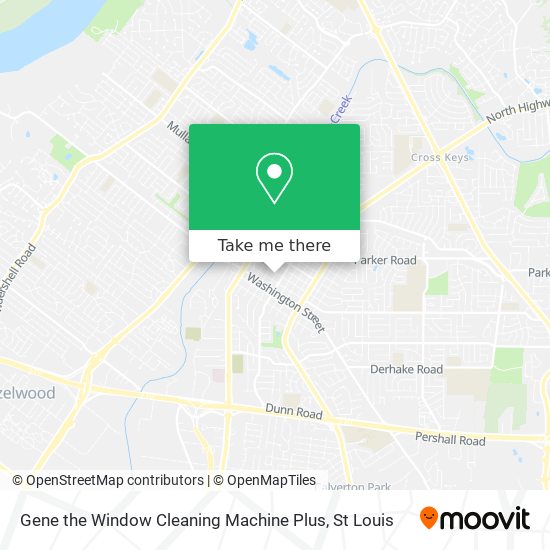 Gene the Window Cleaning Machine Plus map