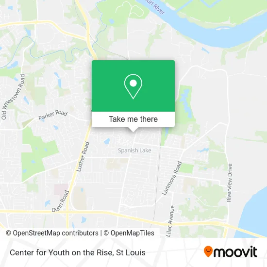 Mapa de Center for Youth on the Rise