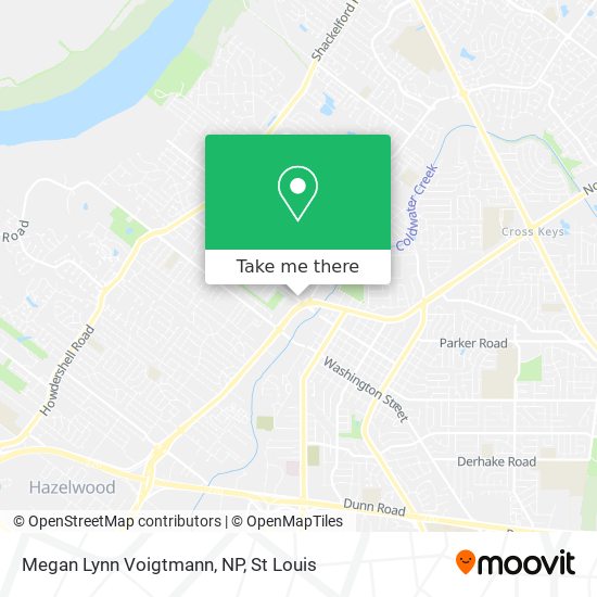 Megan Lynn Voigtmann, NP map