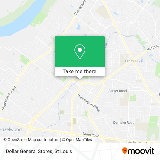 Dollar General Stores map