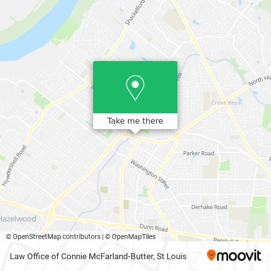 Law Office of Connie McFarland-Butter map