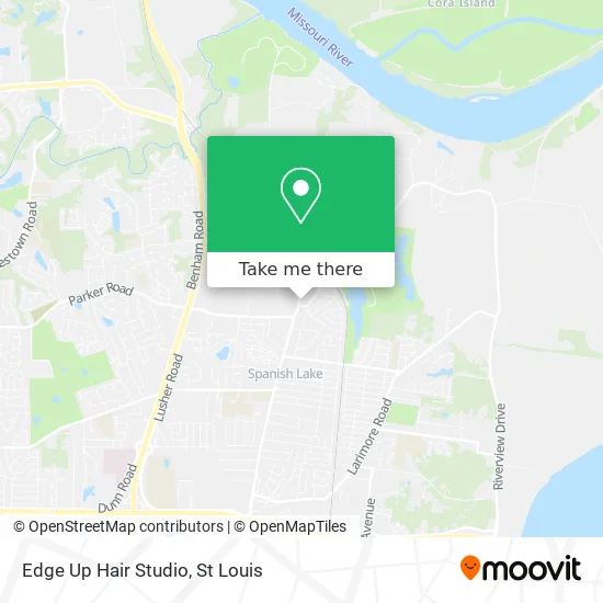 Edge Up Hair Studio map