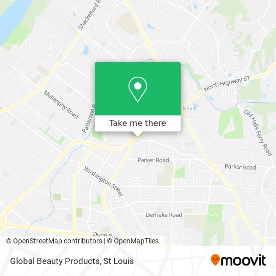 Mapa de Global Beauty Products
