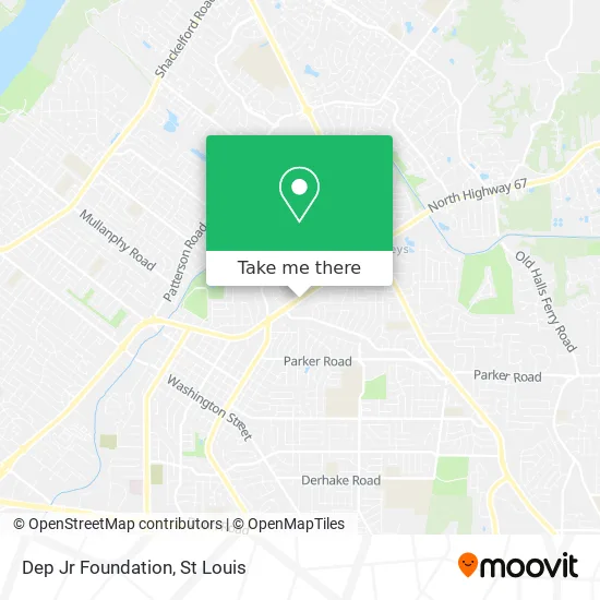 Dep Jr Foundation map