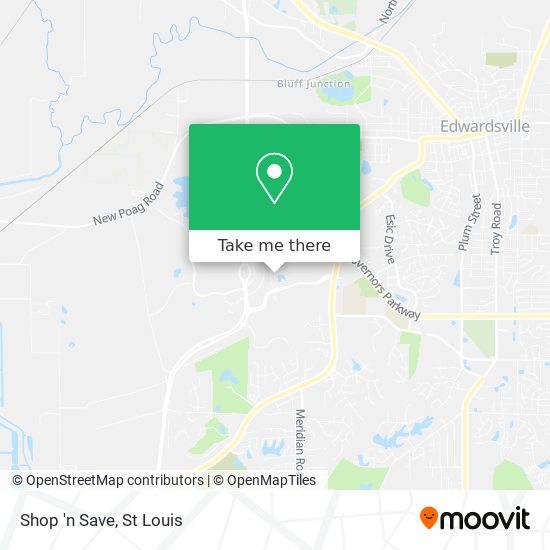 Shop 'n Save map