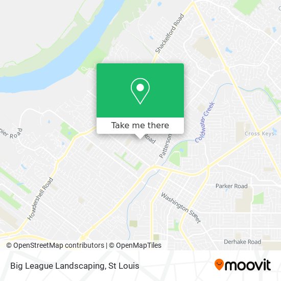 Mapa de Big League Landscaping