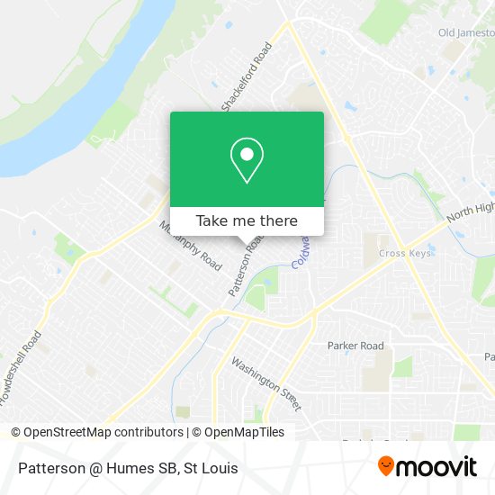 Patterson @ Humes SB map
