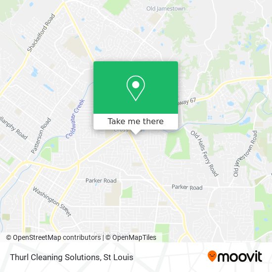 Thurl Cleaning Solutions map