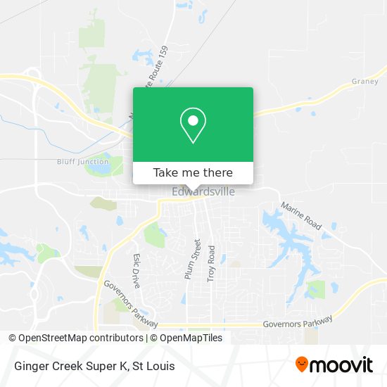 Ginger Creek Super K map