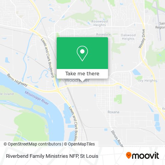 Mapa de Riverbend Family Ministries NFP