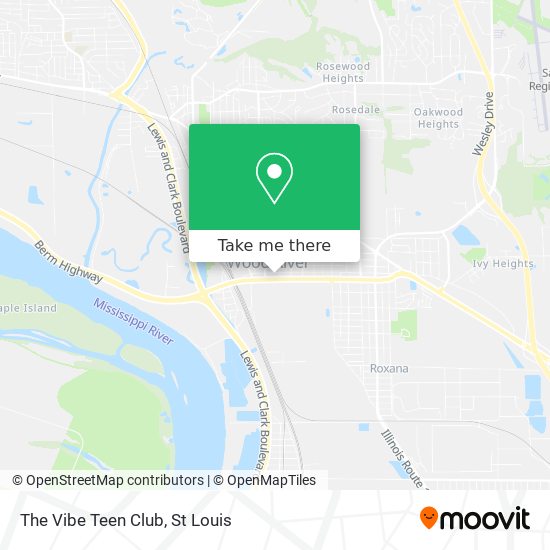 The Vibe Teen Club map