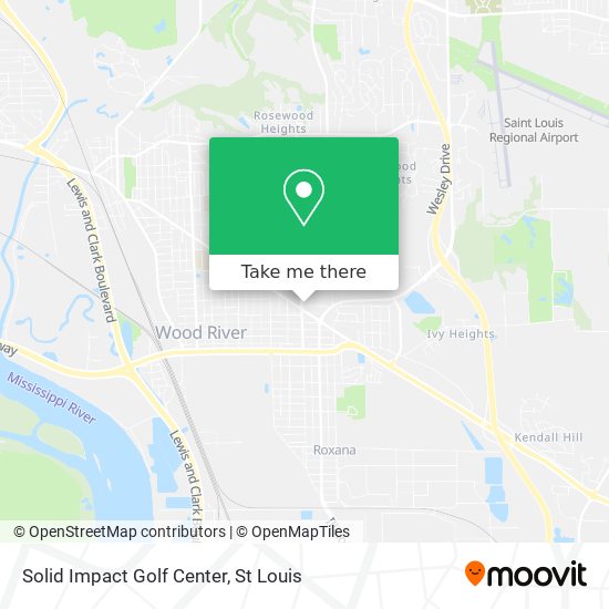 Solid Impact Golf Center map