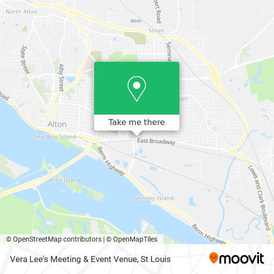 Vera Lee's Meeting & Event Venue map