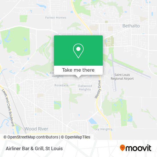 Airliner Bar & Grill map