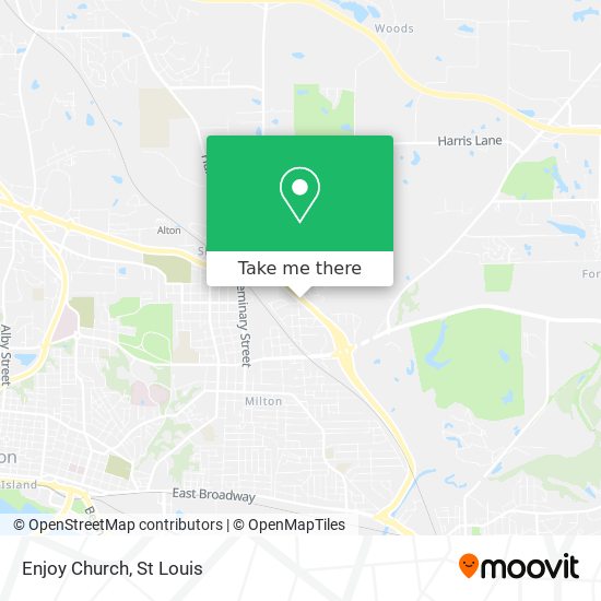 Mapa de Enjoy Church